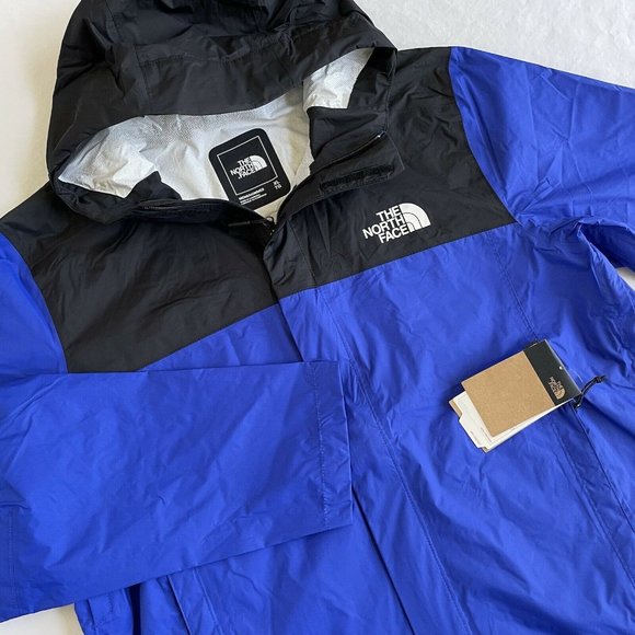 The North Face Other - Mens The North Face Venture 2 Dryvent Waterproof Hooded Rain Jacket Blue XL